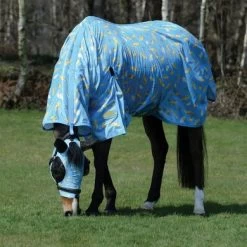 Weatherbeeta Comfitec Essential Mesh II Combo Neck Seahorse 155/205 15 Weatherbeeta Comfitec Essential Mesh II Combo Neck Seahorse 155/205 -Paardensport kortingswinkel 1002931000 1009573000 seahorseprint grazing1.957c52