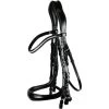 Schockemöhle Stang En Trens Hoofdstel Classic Line Equitus Gamma Zwart/zilver