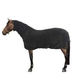 Back On Track Fleecedeken Supreme Met Vaste Hals Zwart