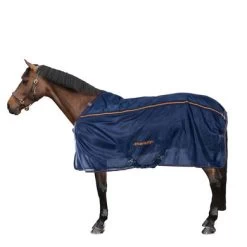 Bucas Therapy Mesh Cooler Navy/Orange -Paardensport kortingswinkel 44485865.47cdaf