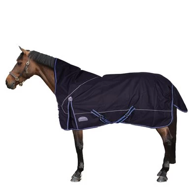 EQUITHÈME Deken Tyrex 1200D 0g Grijs/Blauw 95/145 1 EQUITHÈME Deken Tyrex 1200D 0g Grijs/Blauw 95/145