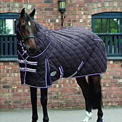 Weatherbeeta Heavy Stable Rug Comfitec Comfitec 1000D Diamond Quilt Detach-A-Neck 360g Charcoal/Blue/White 22 Weatherbeeta Heavy Stable Rug Comfitec Comfitec 1000D Diamond Quilt Detach-A-Neck 360g Charcoal/Blue/White -Paardensport kortingswinkel 44638677.a10c22