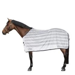 Riding World Vliegendeken Mesh Wit
