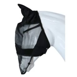 Kerbl Vliegenmasker Met Oren En Neus Zwart -Paardensport kortingswinkel agradi 40450812 3.689499