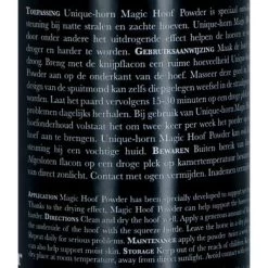 Unique-horn Hoof Care Magic Hoof Powder 120g -Paardensport kortingswinkel agradi 41405704 4.9279a4