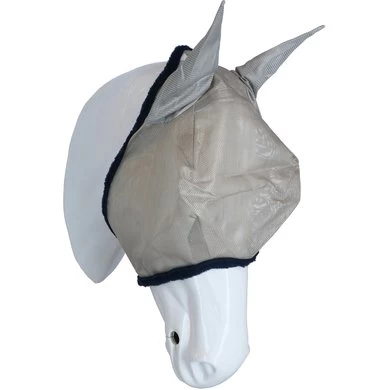 Amigo Flymask Silver/Navy 1 Amigo Flymask Silver/Navy
