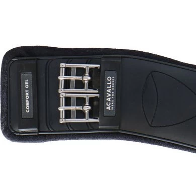 Acavallo Singel Comfort Gel Dressuur Zwart 3 Acavallo Singel Comfort Gel Dressuur Zwart - Afbeelding 3