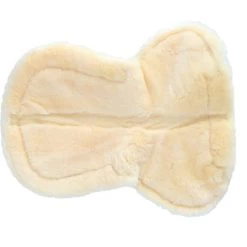 Kavalkade Onderlegger Met Lamsvel En Inlagen Zwart/Beige -Paardensport kortingswinkel agradi 44322885 3.6c5b61