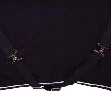 HKM Fleecedeken Met Kraag Donkerblauw 5 HKM Fleecedeken Met Kraag Donkerblauw - Afbeelding 5