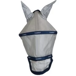 Rambo Vliegenmasker Plus Navy/Silver -Paardensport kortingswinkel agradi 444521783 2.a8fe97