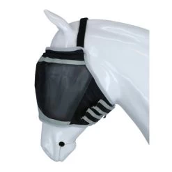 Shires Vliegenmasker Zonder Oren Fijne Maas Zwart -Paardensport kortingswinkel agradi 44471604 3.fce31d