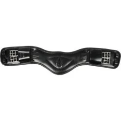 Anky Singel Leer Dressuur Anatom. 2-Zijde Elast. Zwart