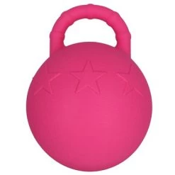 Hippotonic Horse Bal Met Handvat Fuchsia 25cm