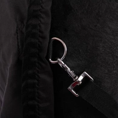 EQUITHÈME Zomerdeken Chic 0g Zwart/zilver 4 EQUITHÈME Zomerdeken Chic 0g Zwart/zilver - Afbeelding 4