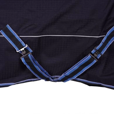 EQUITHÈME Deken Tyrex 1200D 0g Grijs/Blauw 95/145 5 EQUITHÈME Deken Tyrex 1200D 0g Grijs/Blauw 95/145 - Afbeelding 5