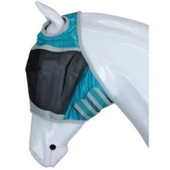 Shires Vliegenmasker Met Ooruitsparing Teal -Paardensport kortingswinkel agradi 44608115 3.0a16fe