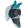 Shires Vliegenmasker Met Oren & Neus Fine Mesh Teal
