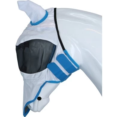 Shires Vliegenmasker Met Oren & Neus Ultra Pro Wit 3 Shires Vliegenmasker Met Oren & Neus Ultra Pro Wit - Afbeelding 3