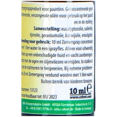 CdVet Zomerspray InsektoVet Concentraat 10ml 5 CdVet Zomerspray InsektoVet Concentraat 10ml - Afbeelding 5