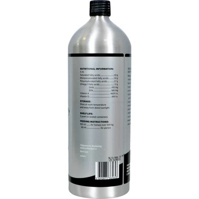 Icelandpet Cod Oil Paard/Pony 1L 2 Icelandpet Cod Oil Paard/Pony 1L - Afbeelding 2