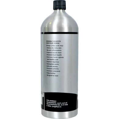 Icelandpet Cod Oil Paard/Pony 1L 3 Icelandpet Cod Oil Paard/Pony 1L - Afbeelding 3