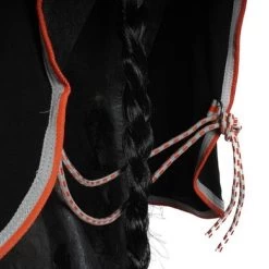 Weatherbeeta Fleece Combo Neck Therapy-Tec Black/Silver/Red -Paardensport kortingswinkel agradi 446385932 5.45038d