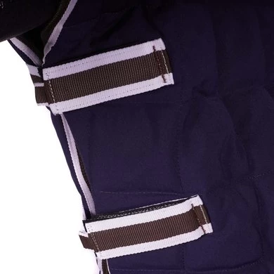 Weatherbeeta Stable Rug Comfitec 1000D Diamond Quilt Detach-A-Neck Medium 220g Blue/Charcoal/White 4 Weatherbeeta Stable Rug Comfitec 1000D Diamond Quilt Detach-A-Neck Medium 220g Blue/Charcoal/White - Afbeelding 4