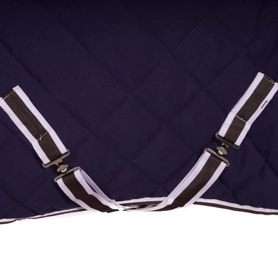 Weatherbeeta Stable Rug Comfitec 1000D Diamond Quilt Detach-A-Neck Medium 220g Blue/Charcoal/White 6 Weatherbeeta Stable Rug Comfitec 1000D Diamond Quilt Detach-A-Neck Medium 220g Blue/Charcoal/White - Afbeelding 6