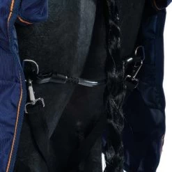 Bucas Therapy Turnout 50g Navy/Orange -Paardensport kortingswinkel agradi 44678364 6.f00f6d