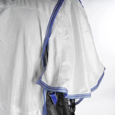 Weatherbeeta Comfitec Airflow II Combo Neck Grijs/Blauw/Grijs 10 Weatherbeeta Comfitec Airflow II Combo Neck Grijs/Blauw/Grijs - Afbeelding 10