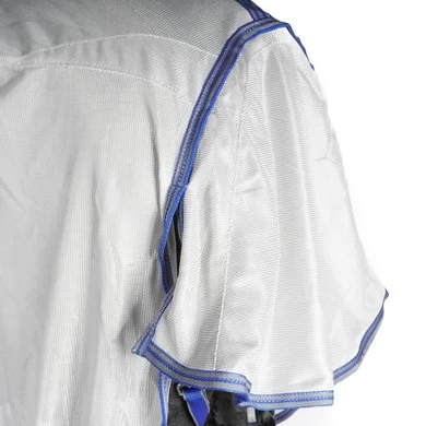 Weatherbeeta Comfitec Airflow II Combo Neck Grijs/Blauw/Grijs 11 Weatherbeeta Comfitec Airflow II Combo Neck Grijs/Blauw/Grijs - Afbeelding 11