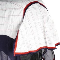 Weatherbeeta Breeze With Surcingle III Combo Neck Wit/Navy/Rood 140/190 -Paardensport kortingswinkel agradi 44697965 6.cd5c36