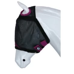 Weatherbeeta Vliegenmasker Comfitec Durable Mesh Zwart/Paars -Paardensport kortingswinkel agradi 44698134 3.5838b0