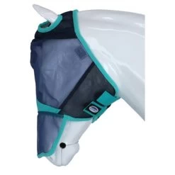 Weatherbeeta Vliegenmasker Comfitec Fine Mesh Met Neus Navy/Turquoise 7 Weatherbeeta Vliegenmasker Comfitec Fine Mesh Met Neus Navy/Turquoise -Paardensport kortingswinkel agradi 446981533 3.0e9b3d