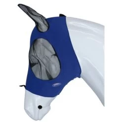 Weatherbeeta Vliegenmasker Stretch Bug Eye Saver Met Oren Royal Blue/Zwart -Paardensport kortingswinkel agradi 44698233 3.899766