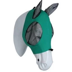 Weatherbeeta Vliegenmasker Stretch Bug Eye Saver Met Oren Turquoise/Zwart