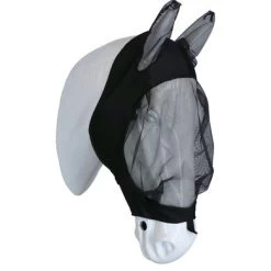 Weatherbeeta Vliegenmasker Stretch Eye Saver Met Oren Zwart/Zwart