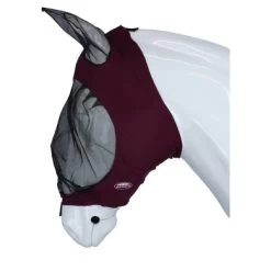 Weatherbeeta Vliegenmasker Stretch Eye Saver Met Oren Paars/Zwart -Paardensport kortingswinkel agradi 44698258 3.d7b078