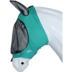 Weatherbeeta Vliegenmasker Stretch Eye Saver Met Oren Turquoise/Zwart -Paardensport kortingswinkel agradi 44698278 3.1d2c7f