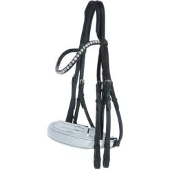 Döbert S&T Hoofdstel Flamengo Lak En Crystal Zwart