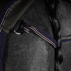 Kavalkade Vliegendeken Fly'n Fleece Navy-groen -Paardensport kortingswinkel agradi 44717836 3.b34e06
