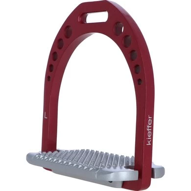 Kieffer Stijgbeugel Alu Pro Rood 12cm 1 Kieffer Stijgbeugel Alu Pro Rood 12cm