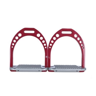 Kieffer Stijgbeugel Alu Pro Rood 12cm 2 Kieffer Stijgbeugel Alu Pro Rood 12cm - Afbeelding 2