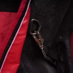 EQUITHÈME Outdoordeken Tyrex 1200D 50g Zwart/Framboos -Paardensport kortingswinkel agradi 44734280 4.49a404