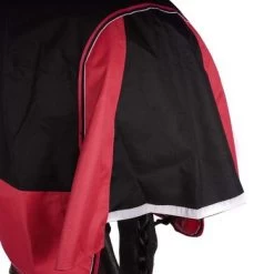 EQUITHÈME Outdoordeken Tyrex 1200D 50g Zwart/Framboos -Paardensport kortingswinkel agradi 44734280 5.dc230d