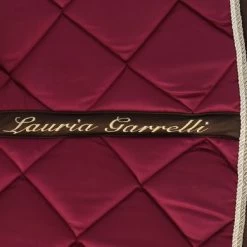 Lauria Garrelli Zadeldekje Golden Gate Bit Dressuur Donkerrood -Paardensport kortingswinkel agradi 44737583 6.b03dc7
