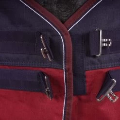 EQUITHÈME Outdoordeken Tyrex 1200D 50g Navy/Bordeaux 125/175 12 EQUITHÈME Outdoordeken Tyrex 1200D 50g Navy/Bordeaux 125/175 -Paardensport kortingswinkel agradi 44738664 2.a1ff41