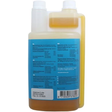 PharmaHorse Vitamine E Olie Paard 3 PharmaHorse Vitamine E Olie Paard - Afbeelding 3