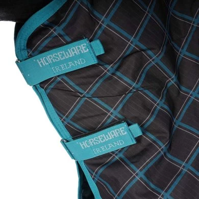 Amigo Pony Plus 50g ZwartCheck Teal/Zilver 5 Amigo Pony Plus 50g ZwartCheck Teal/Zilver - Afbeelding 5