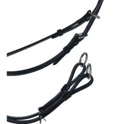 Equiline Borsttuig Met Elastiek Zwart -Paardensport kortingswinkel agradi 44789680 3.afc385